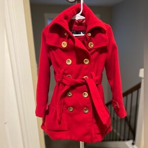 Like New! Girls Peacoat